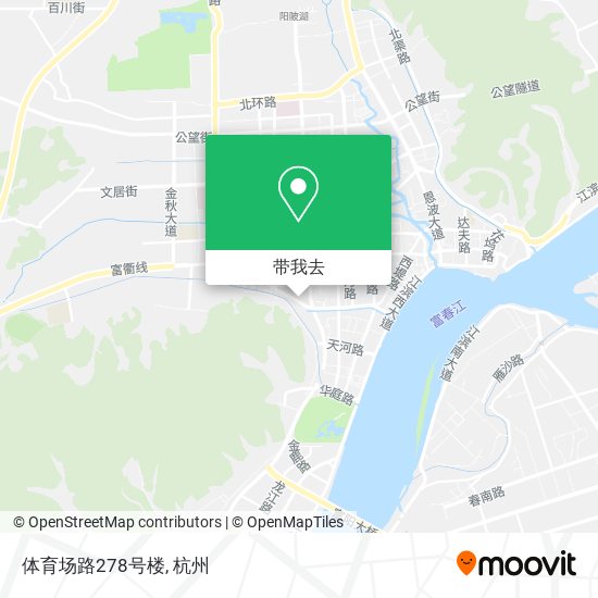 体育场路278号楼地图