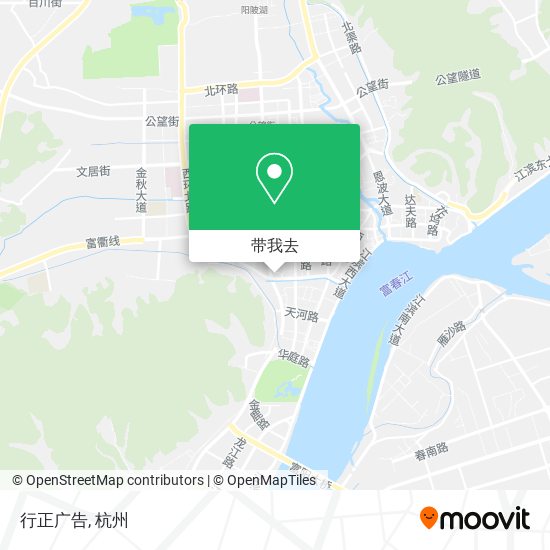 行正广告地图