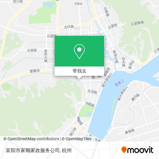 富阳市家顺家政服务公司地图