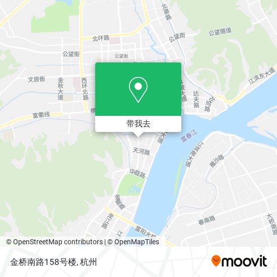 金桥南路158号楼地图