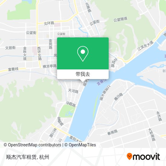 顺杰汽车租赁地图