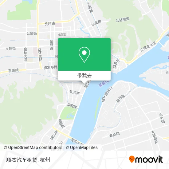 顺杰汽车租赁地图