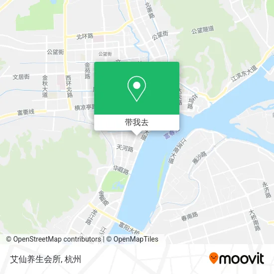 艾仙养生会所地图