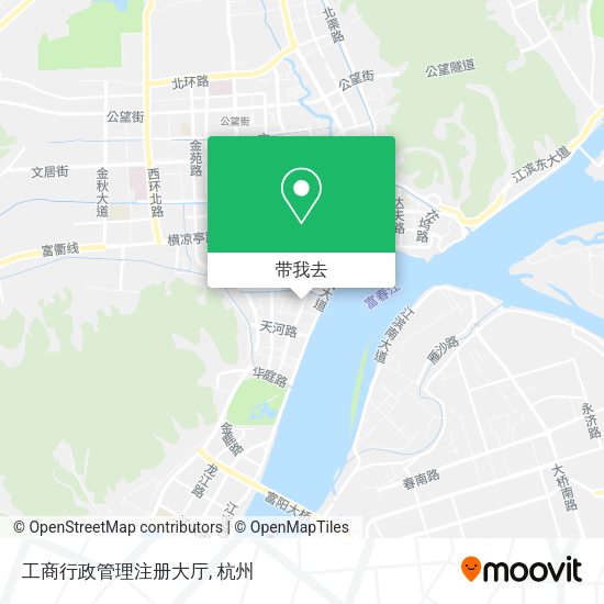 工商行政管理注册大厅地图