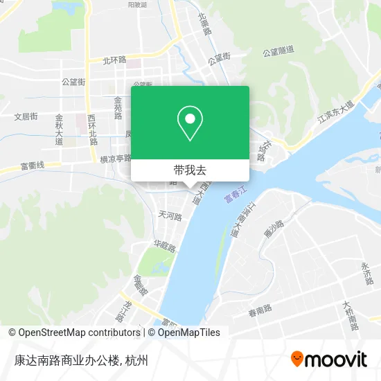 康达南路商业办公楼地图