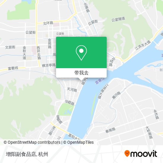 增阳副食品店地图