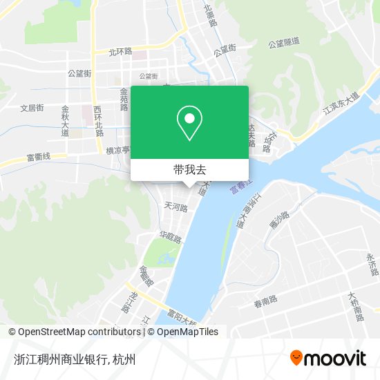 浙江稠州商业银行地图