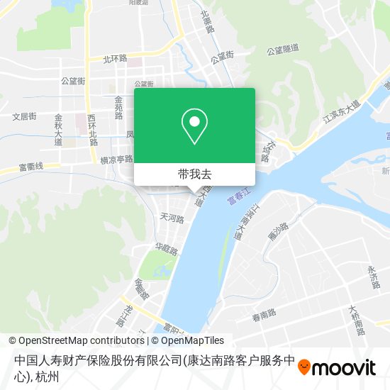 中国人寿财产保险股份有限公司(康达南路客户服务中心)地图