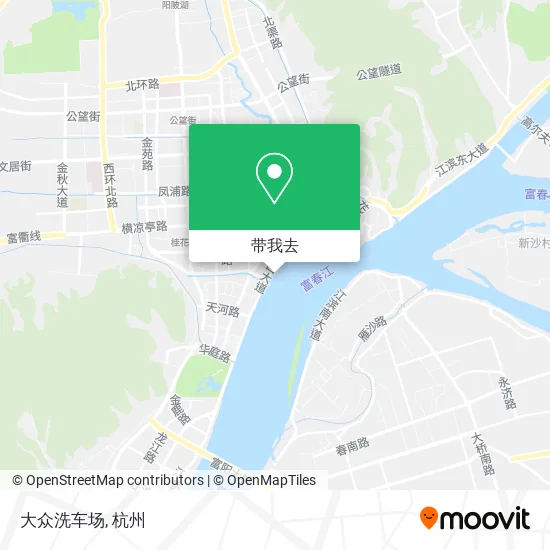 大众洗车场地图