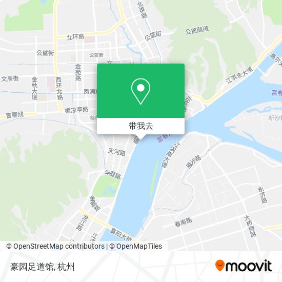 豪园足道馆地图