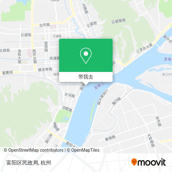 富阳区民政局地图