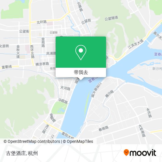古堡酒庄地图