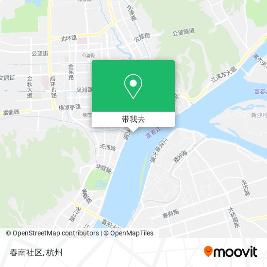 春南社区地图
