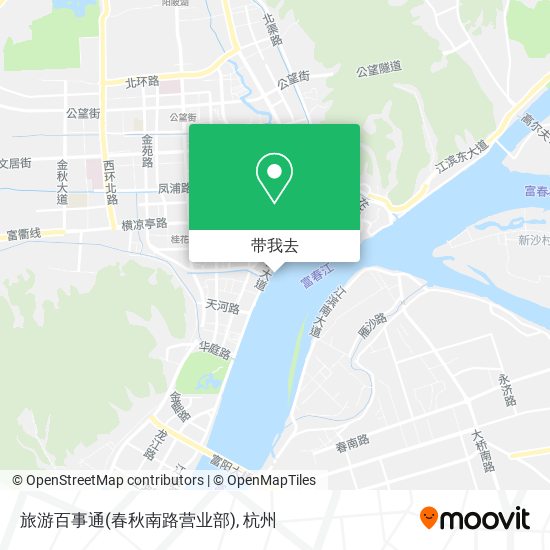 旅游百事通(春秋南路营业部)地图