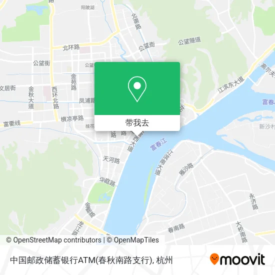 中国邮政储蓄银行ATM(春秋南路支行)地图