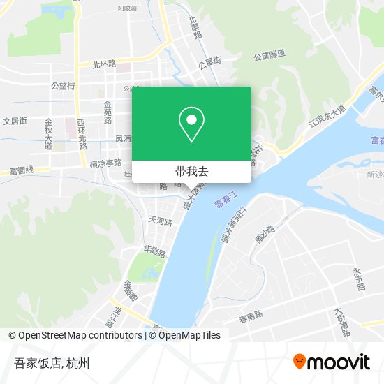 吾家饭店地图
