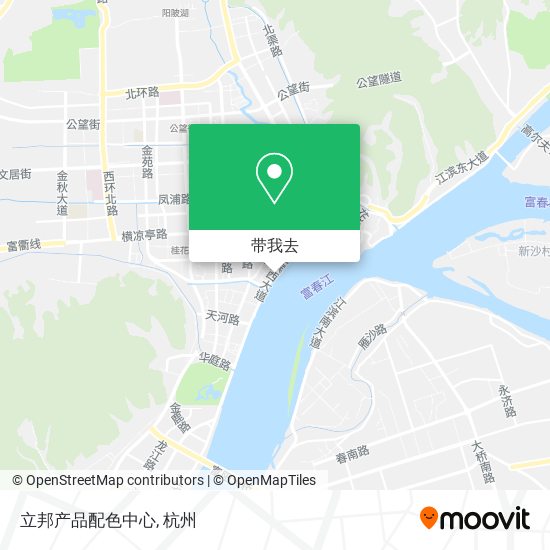 立邦产品配色中心地图