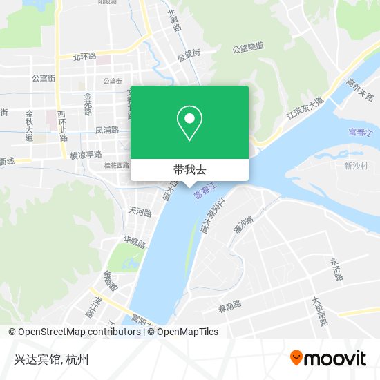 兴达宾馆地图
