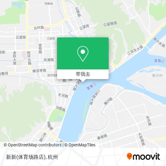 新新(体育场路店)地图