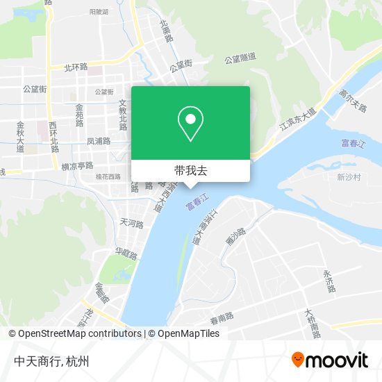 中天商行地图