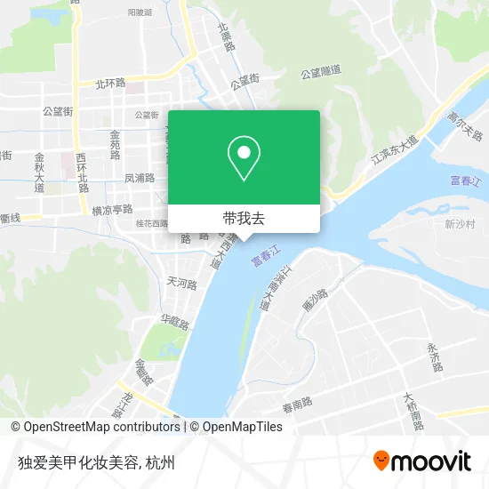 独爱美甲化妆美容地图