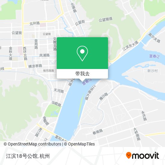 江滨18号公馆地图
