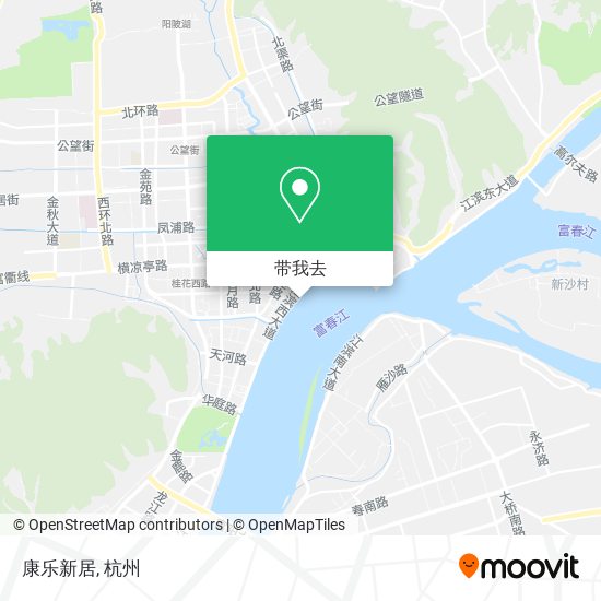 康乐新居地图