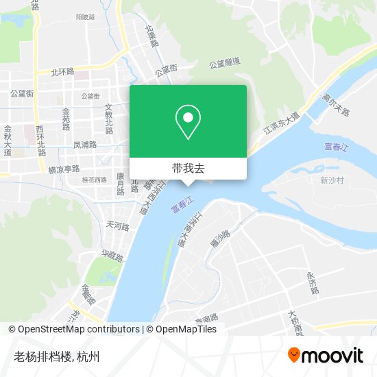 老杨排档楼地图