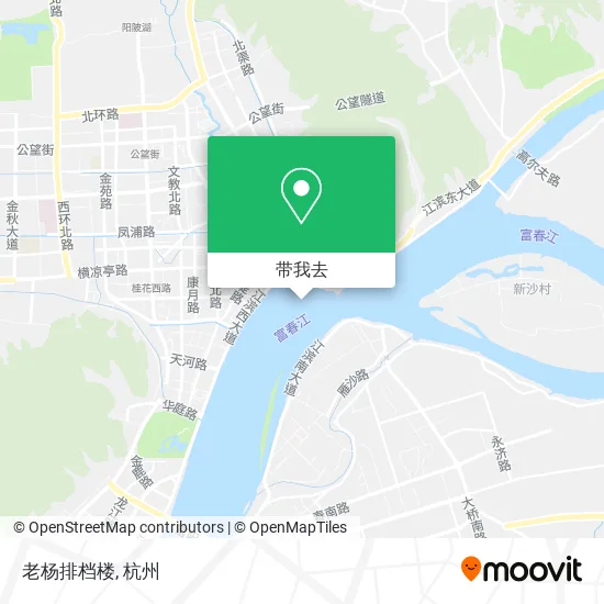 老杨排档楼地图