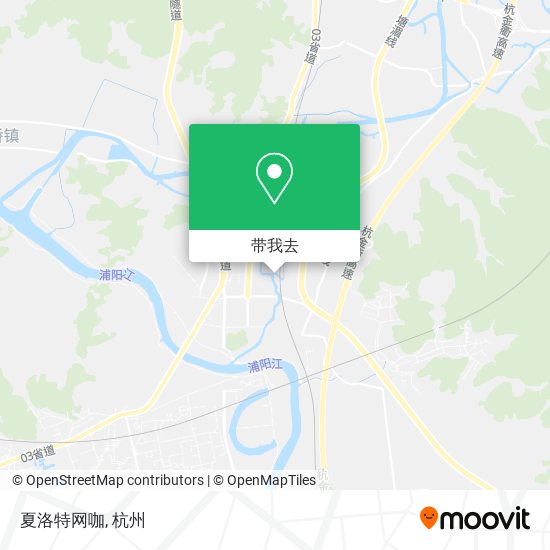 夏洛特网咖地图