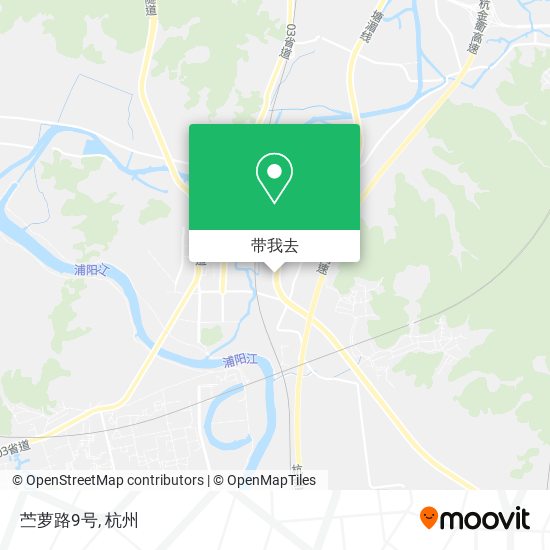 苎萝路9号地图