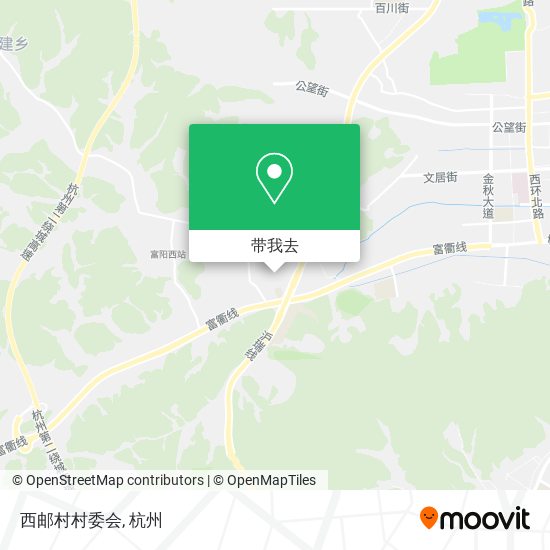 西邮村村委会地图