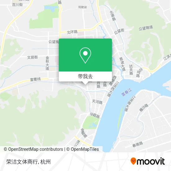 荣洁文体商行地图