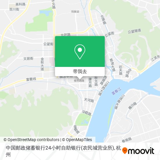 中国邮政储蓄银行24小时自助银行(农民城营业所)地图