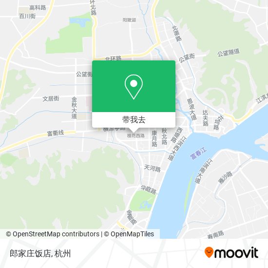 郎家庄饭店地图