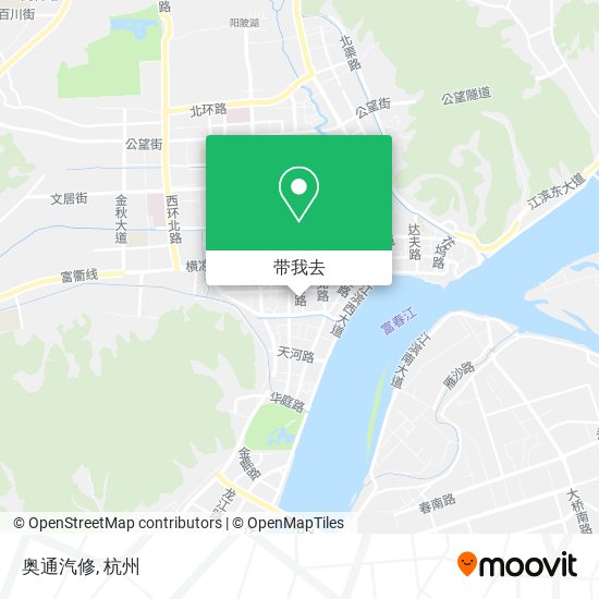 奥通汽修地图