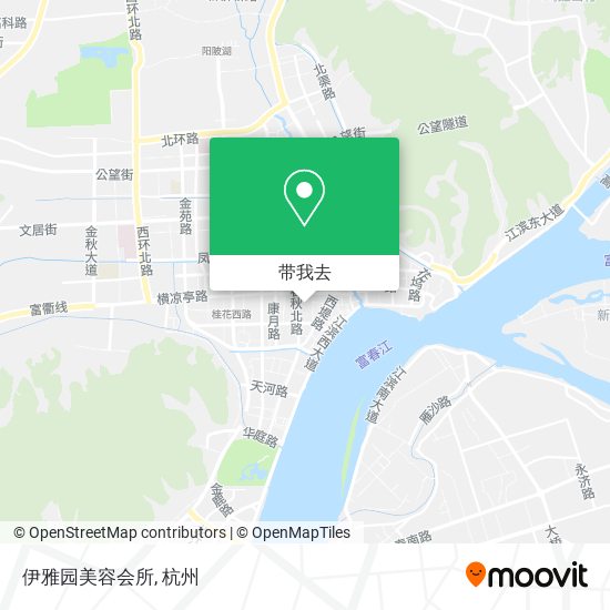 伊雅园美容会所地图