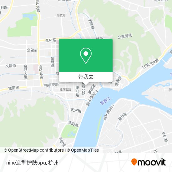 nine造型护肤spa地图