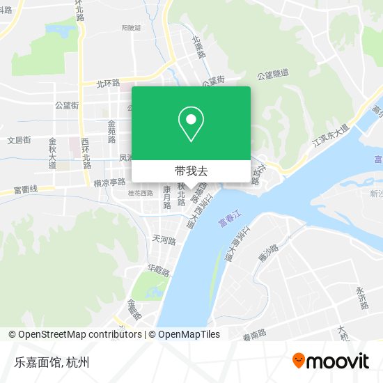 乐嘉面馆地图