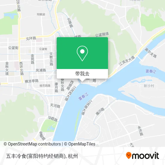 五丰冷食(富阳特约经销商)地图