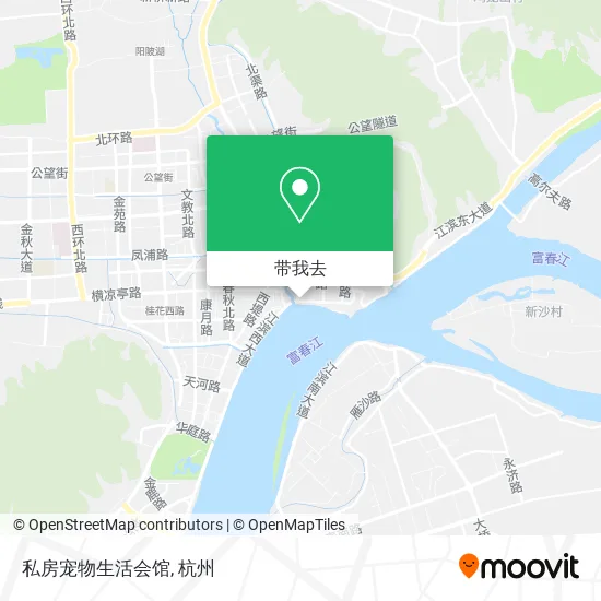 私房宠物生活会馆地图