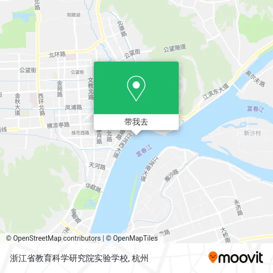 浙江省教育科学研究院实验学校地图