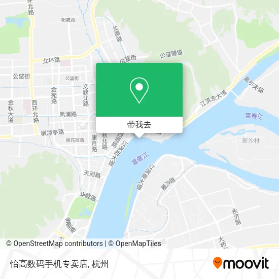 怡高数码手机专卖店地图