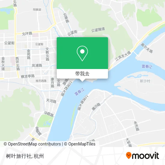 树叶旅行社地图