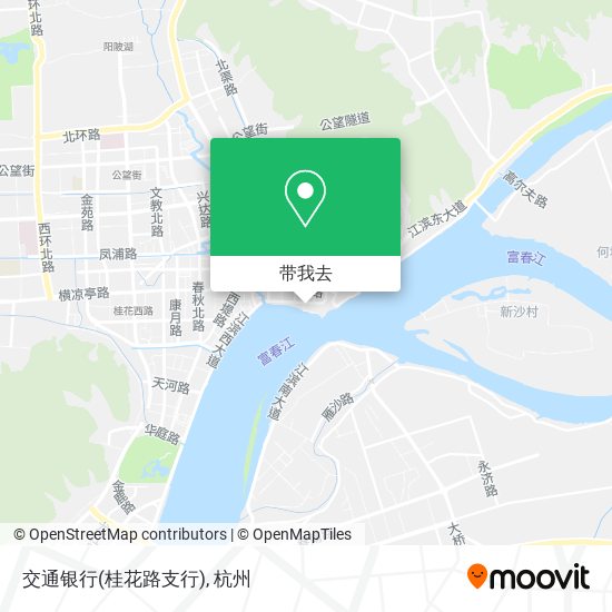 交通银行(桂花路支行)地图
