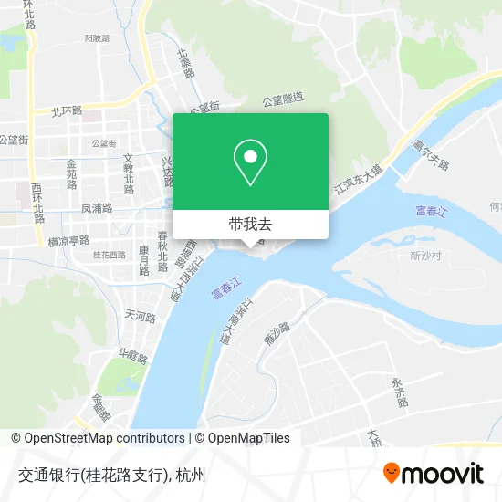 交通银行(桂花路支行)地图