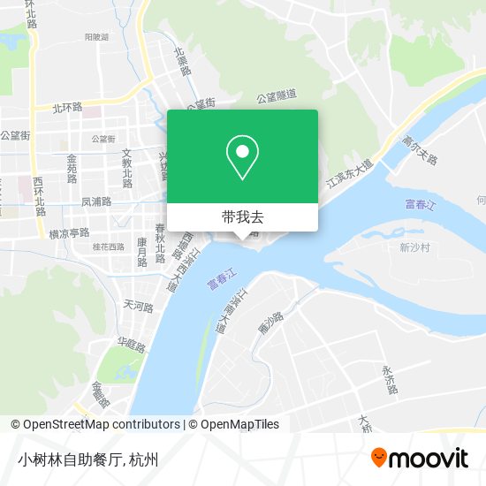 小树林自助餐厅地图