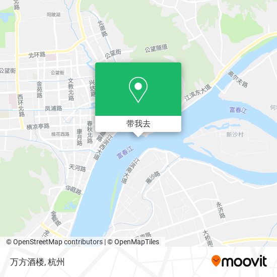 万方酒楼地图