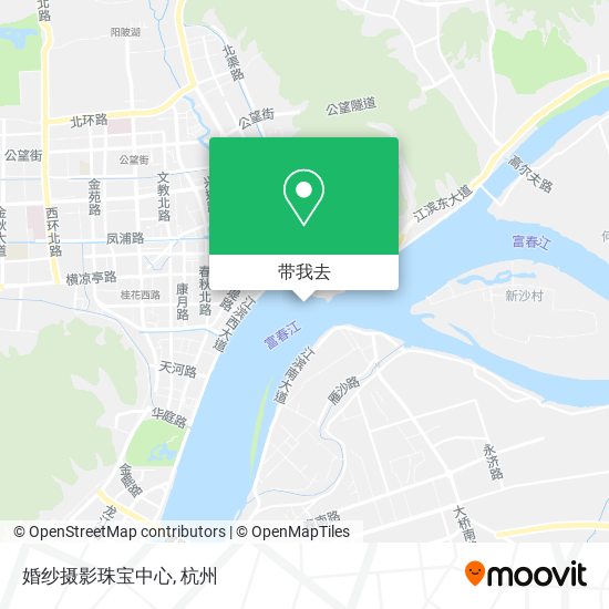婚纱摄影珠宝中心地图