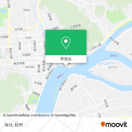 咏仕地图